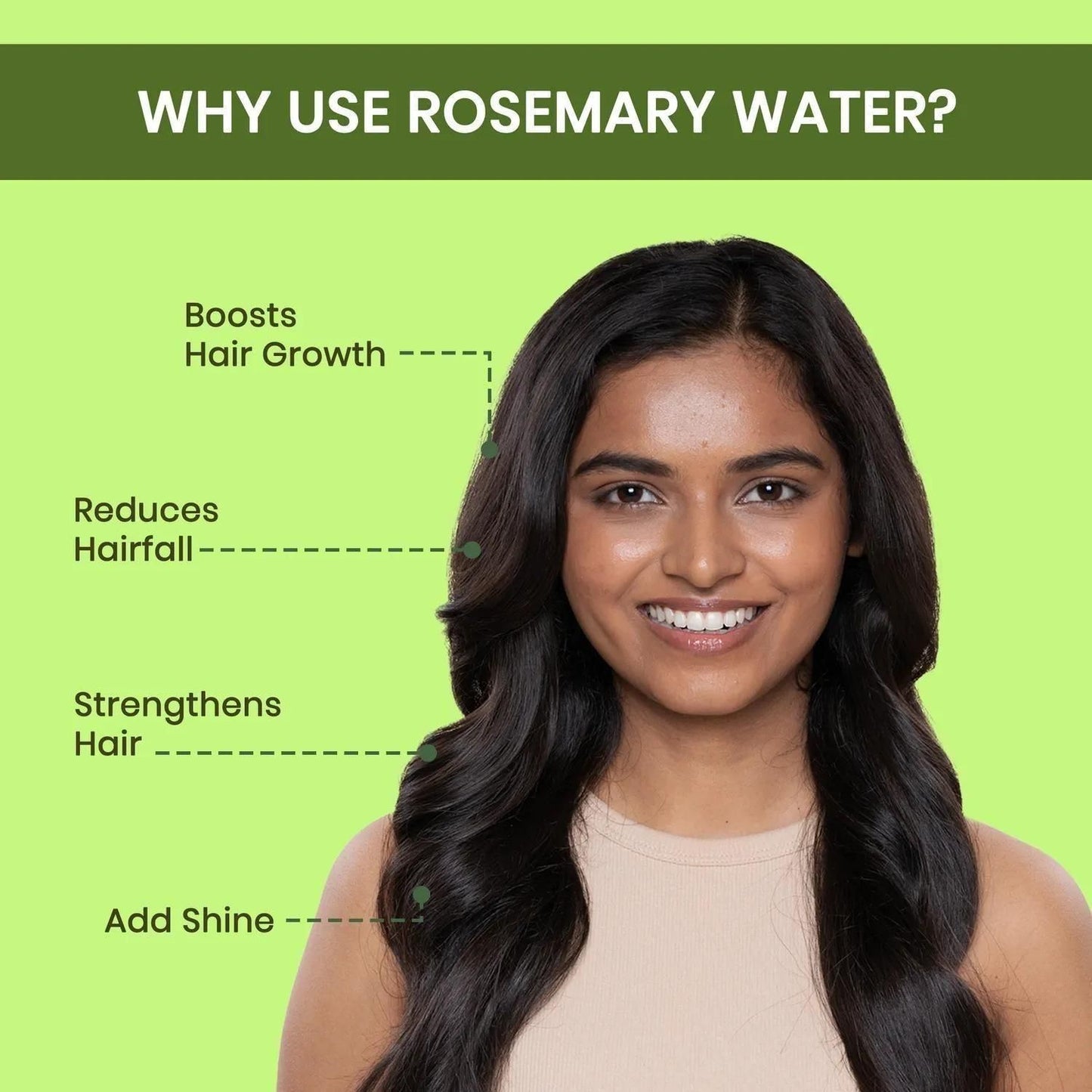 Hair Regrowth Water Spray with Rosemary Extract – Buy 1 Get 2 Free (Pack of 3 x 100ml)