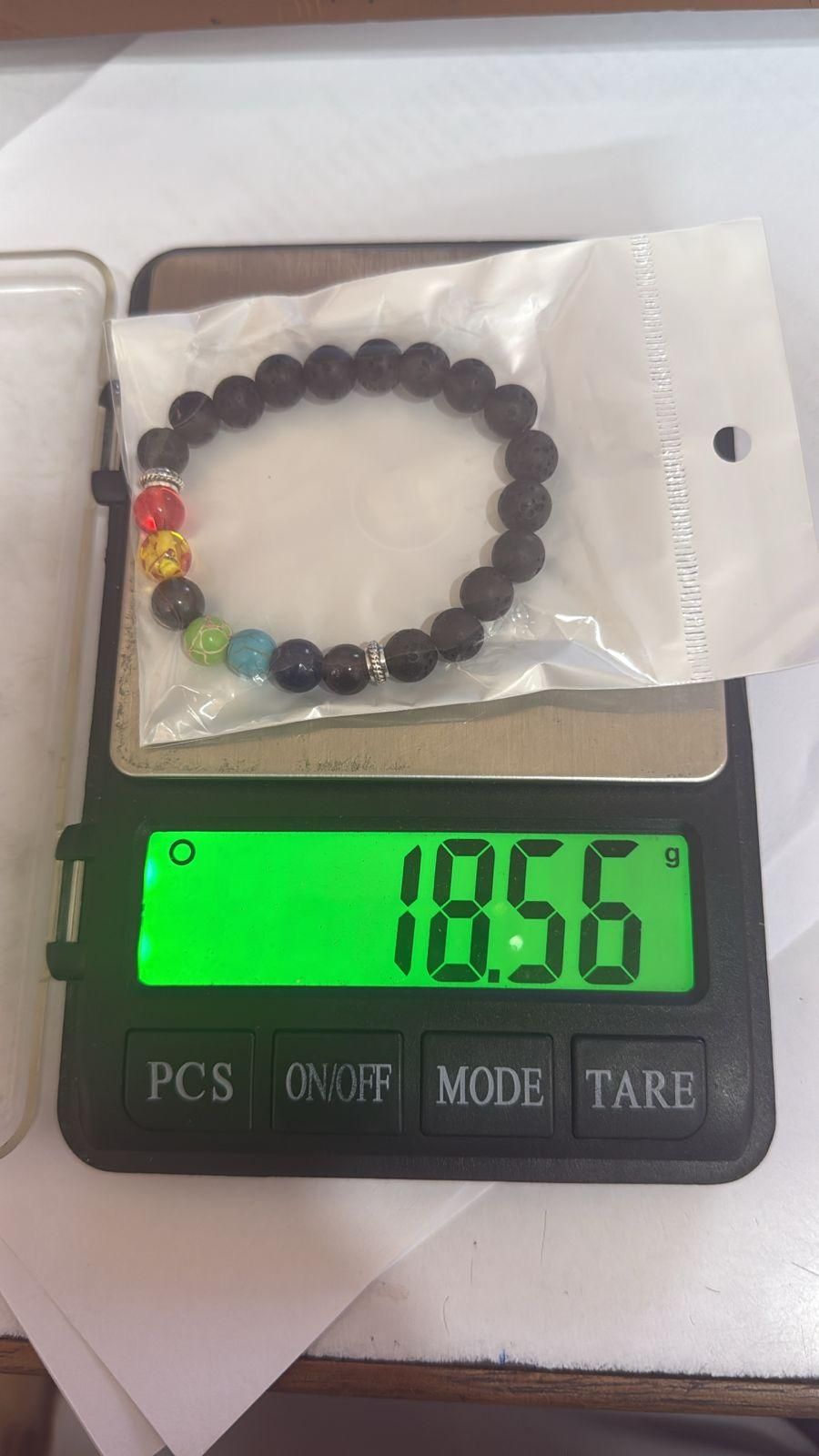 Crystal Healing Bracelet with 7 Energy Stones – Ideal for Meditation & Yoga
