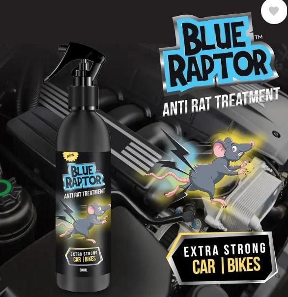 Rat Repellent Spray for Car – 200ml | Protects Engine Wires & Interiors from Rodents