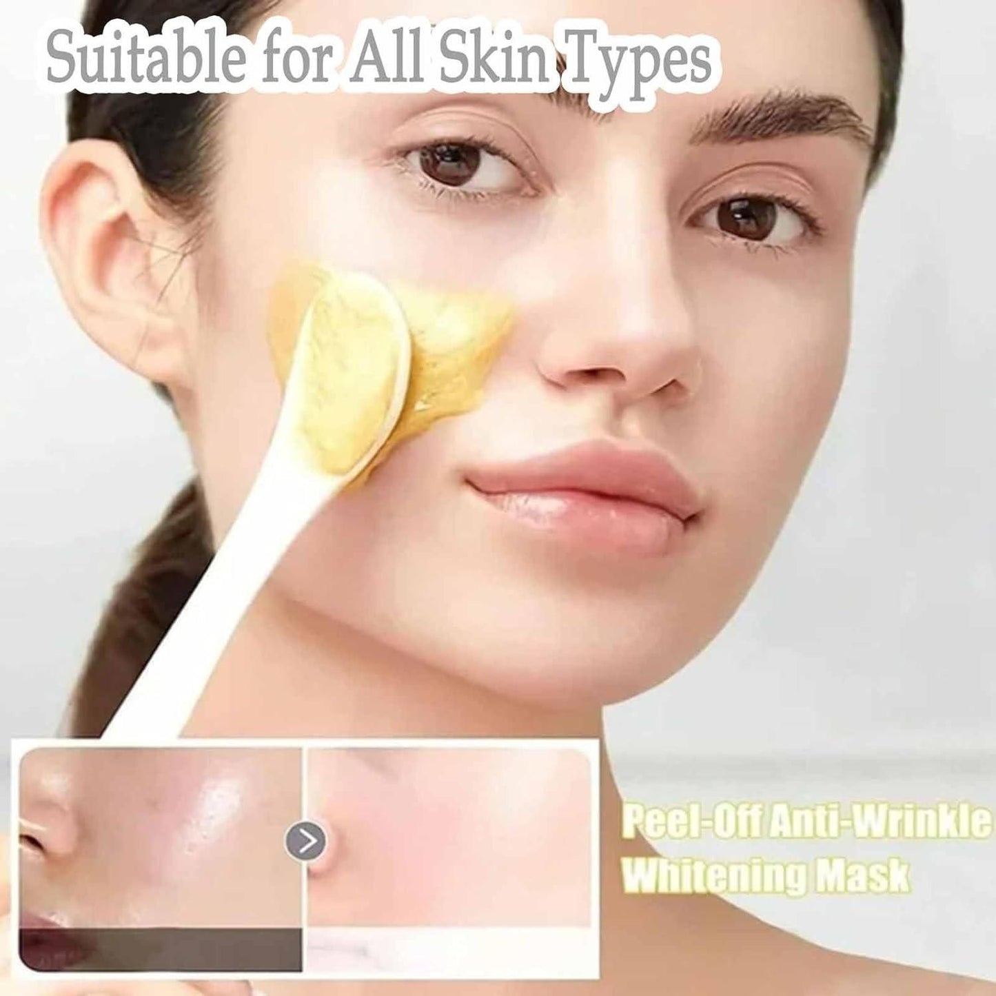 98.4% Gold Peel Off Mask – Anti-Wrinkle & Moisturizing (400g)