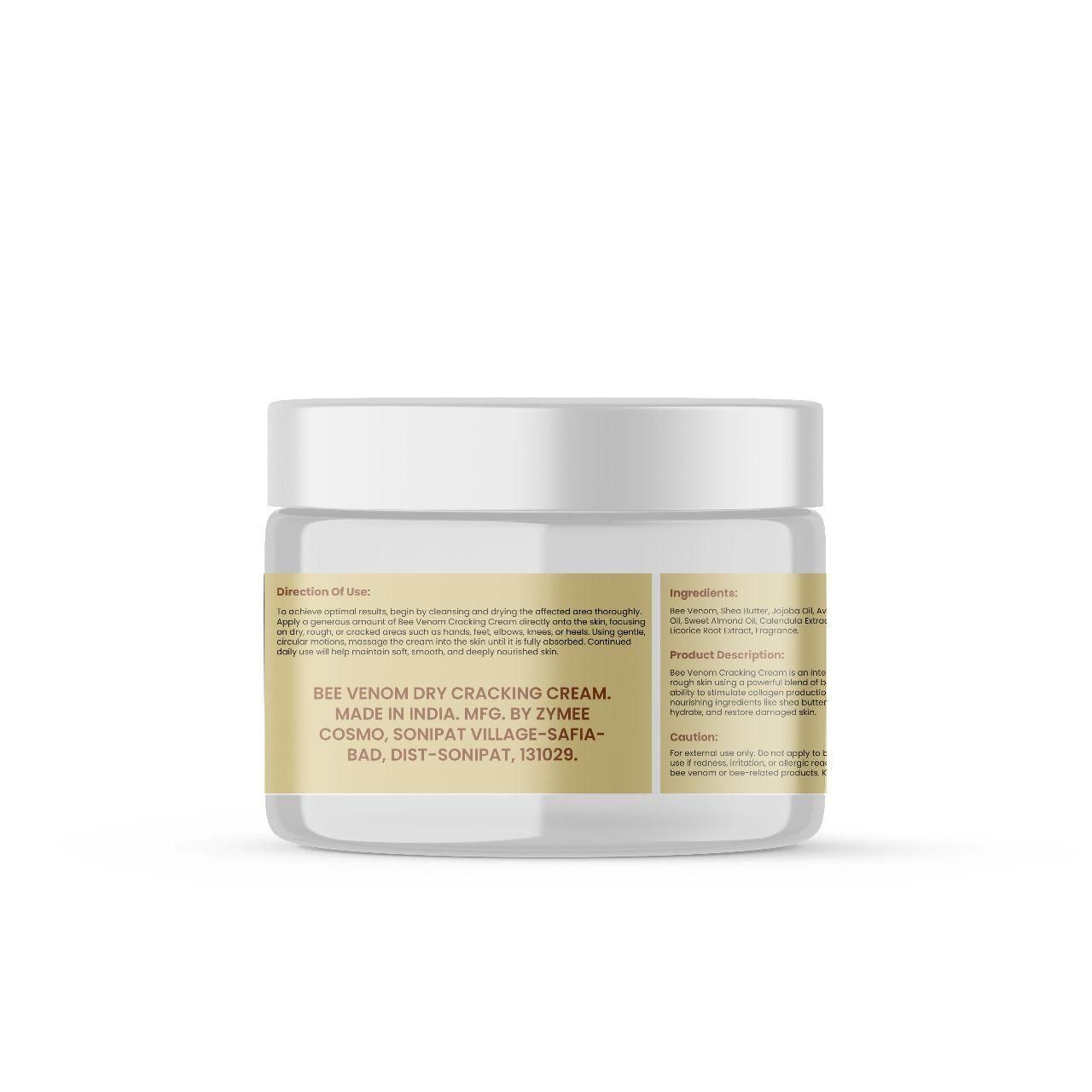 Bee Venom Dry Cracking Cream – 200g (Pack of 2) | Intense Repair for Dry, Cracked Skin