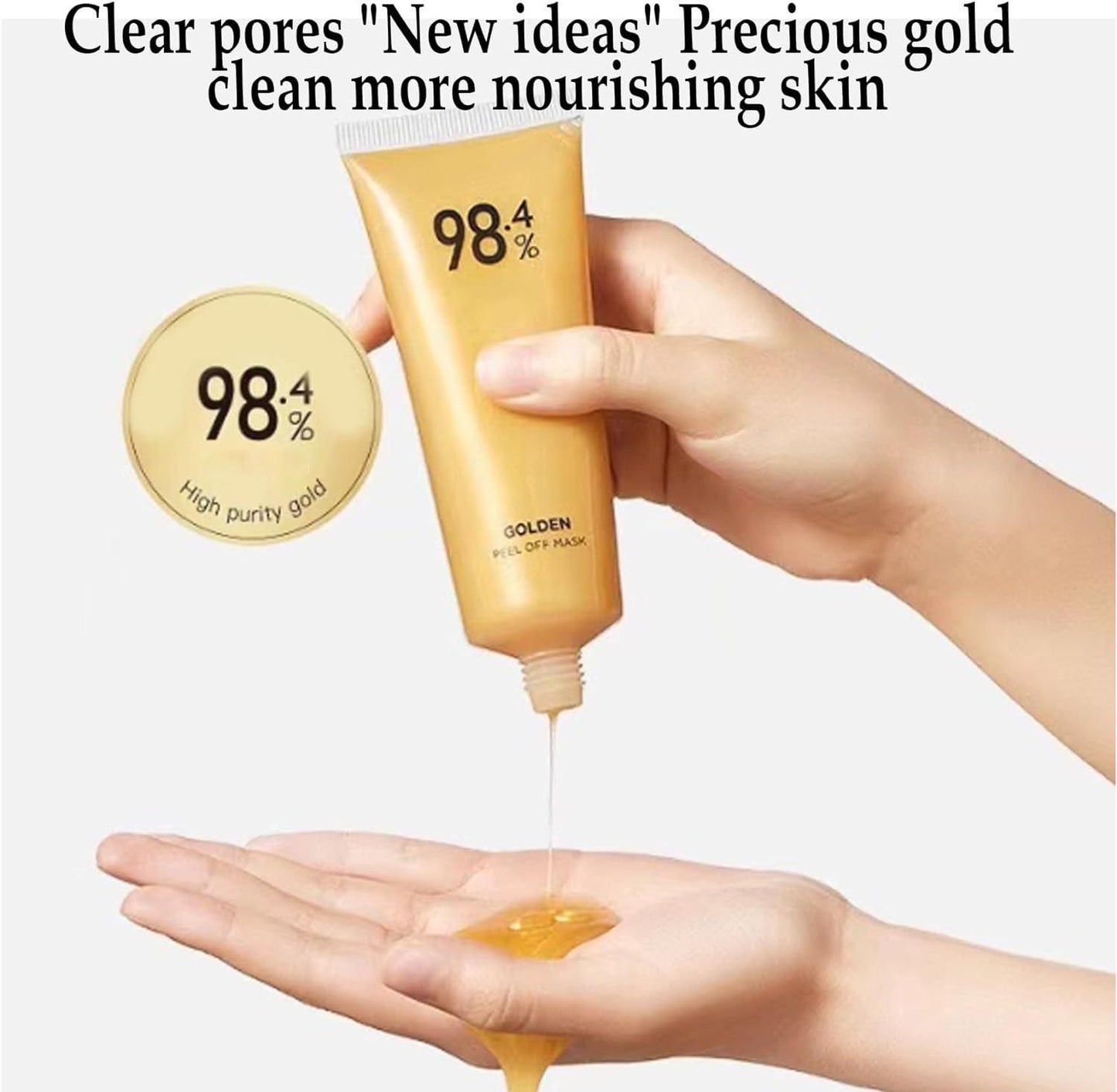 98.4% Gold Peel Off Mask – Anti-Wrinkle & Moisturizing (400g)
