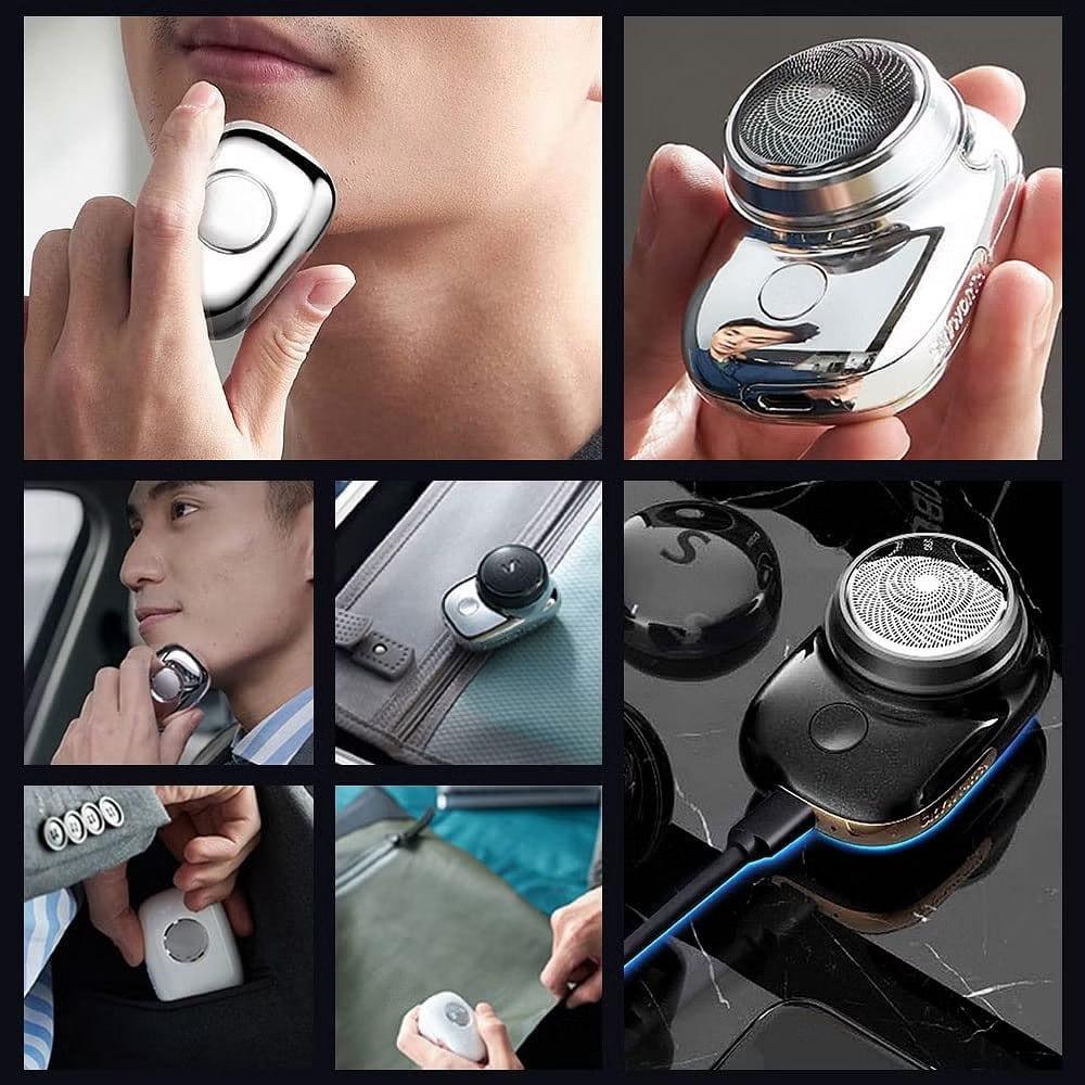 Mini Electric Shaver for Men & Women | Compact & Travel-Friendly | USB Rechargeable