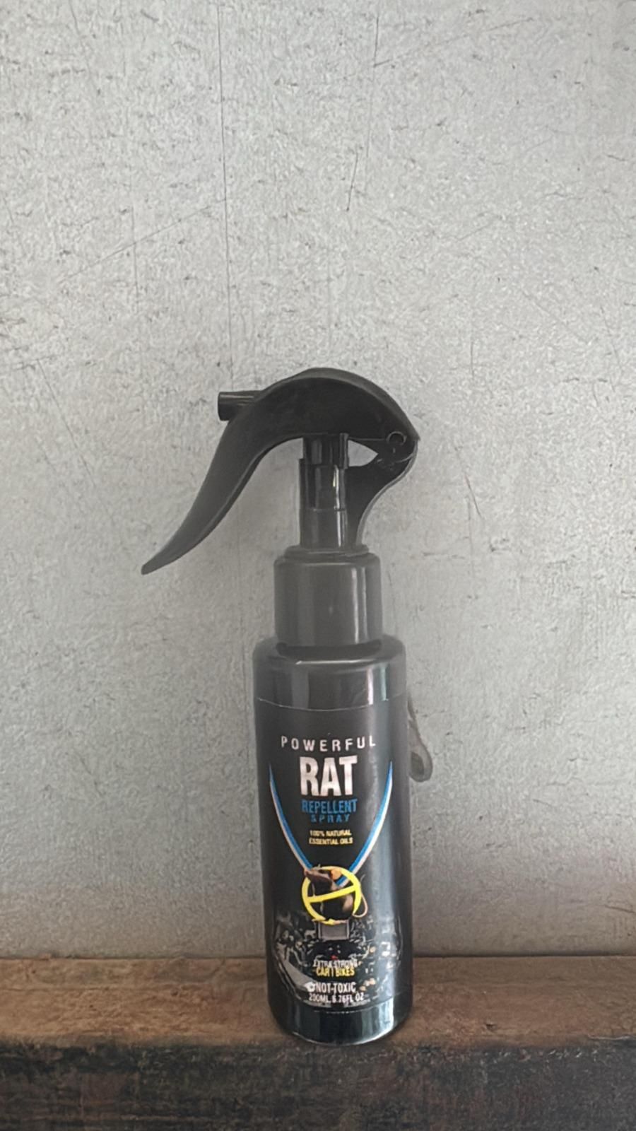 Rat Repellent Spray for Car – 200ml | Protects Engine Wires & Interiors from Rodents