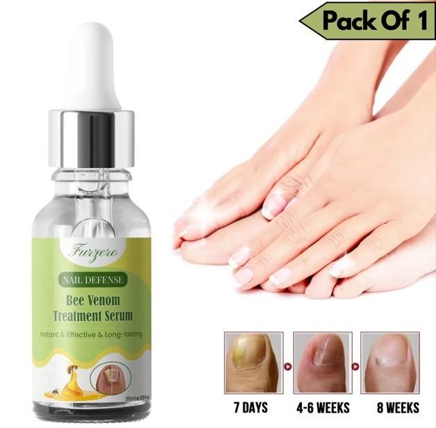 Furgero Nail Defense Bee Venom Treatment Serum – Strengthening & Repairing Formula | Pack of 1 / Pack of 2