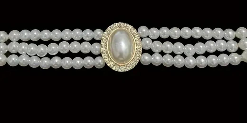 Elegant White Artificial Pearl Necklace | Timeless Jewelry for Women | Pack of 1