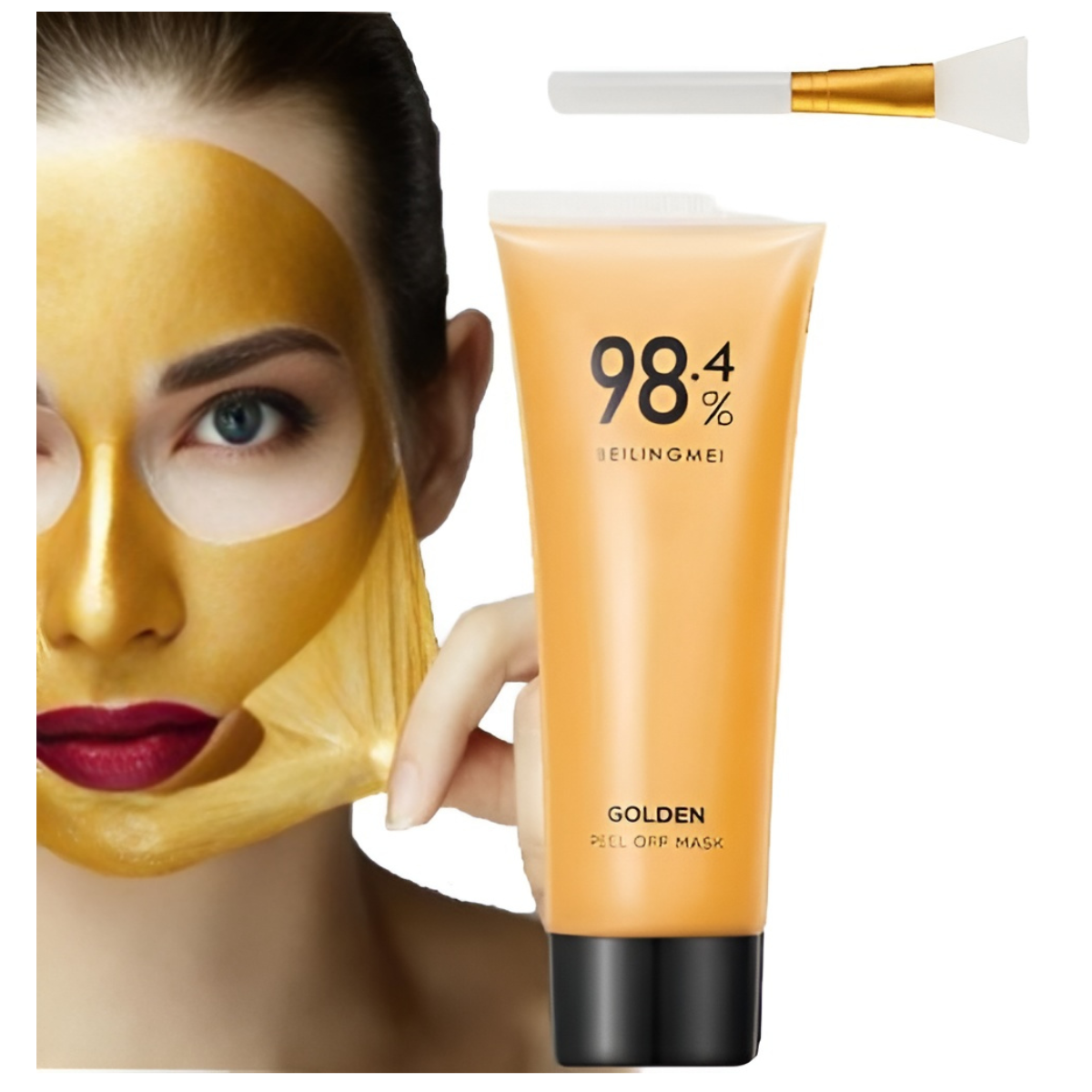 98.4% Gold Peel Off Mask – Anti-Wrinkle &amp; Moisturizing (400g)